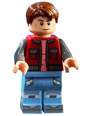 Back to the Future LEGO minifigure